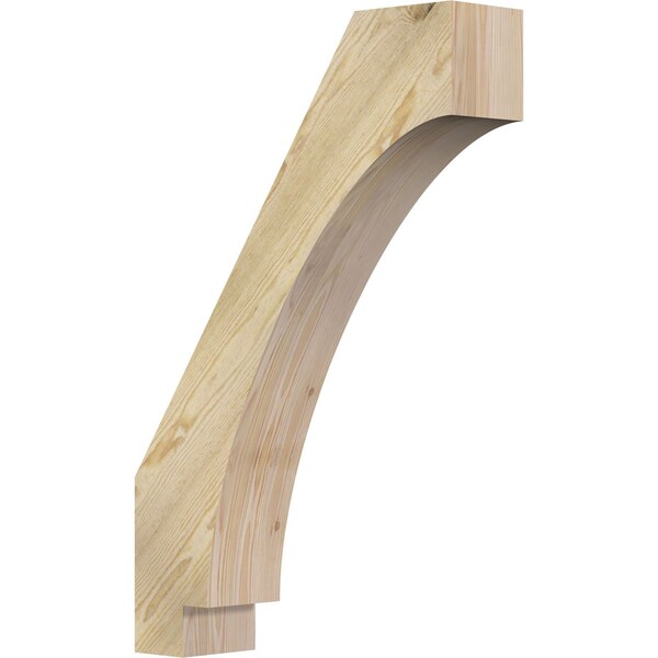 Ekena Millwork 6"W x 24"D x 36"H Imperial Rough Sawn Knee Brace, Douglas Fir BRC06X24X36IMP00RDF - main